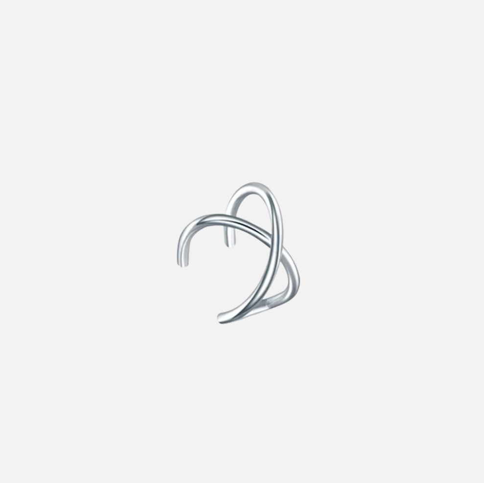 EAR CUFF ασημένιο
